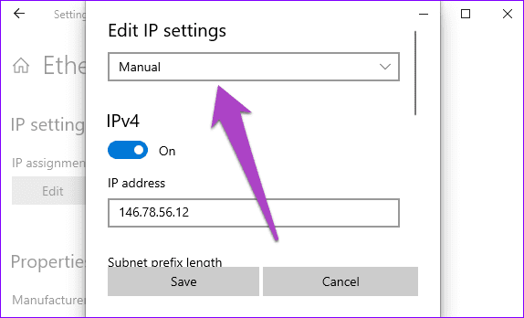 Исправлена ​​​​ошибка, из-за которой Ethernet в Windows 10 продолжает отключаться 13
