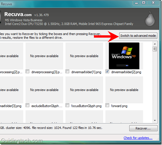 Recuvaadvance11
