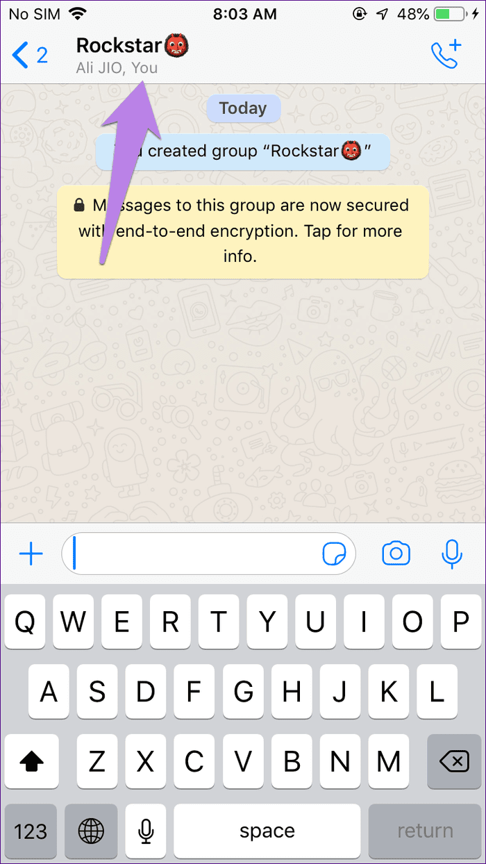 Создайте группу WhatsApp с собой на Iphone Android 13