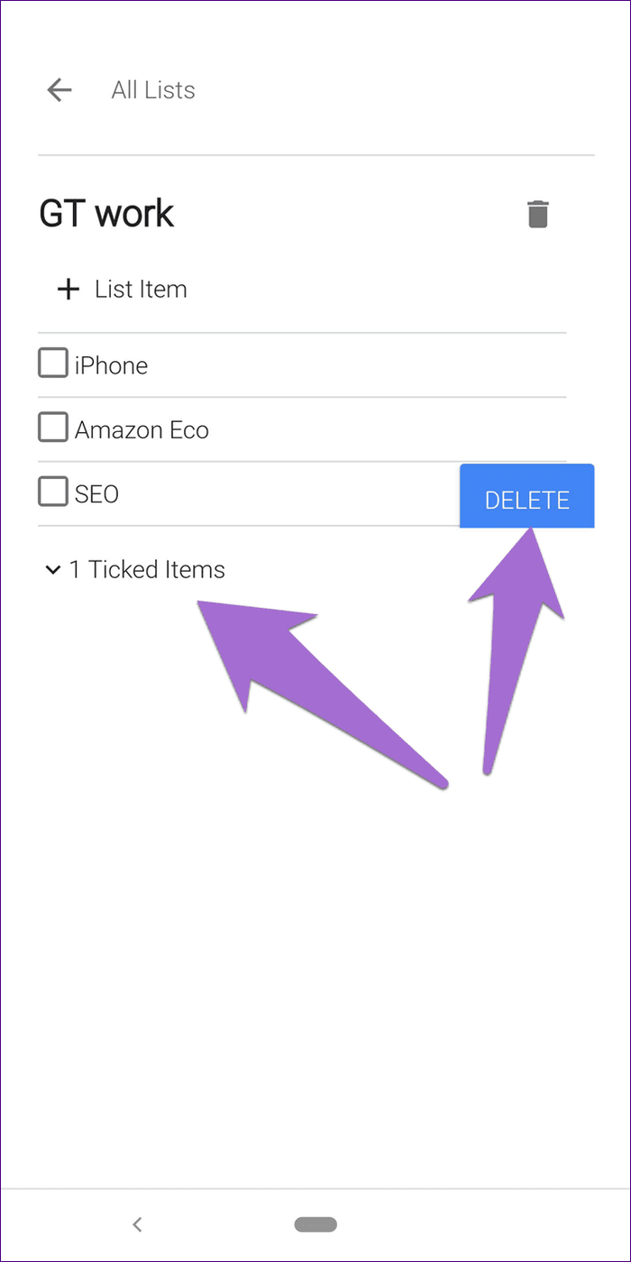 Заметки и списки Google Assistant 17