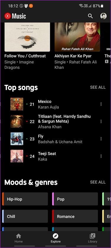 Сравнение You Tube Music, Apple Music и Spotify 24