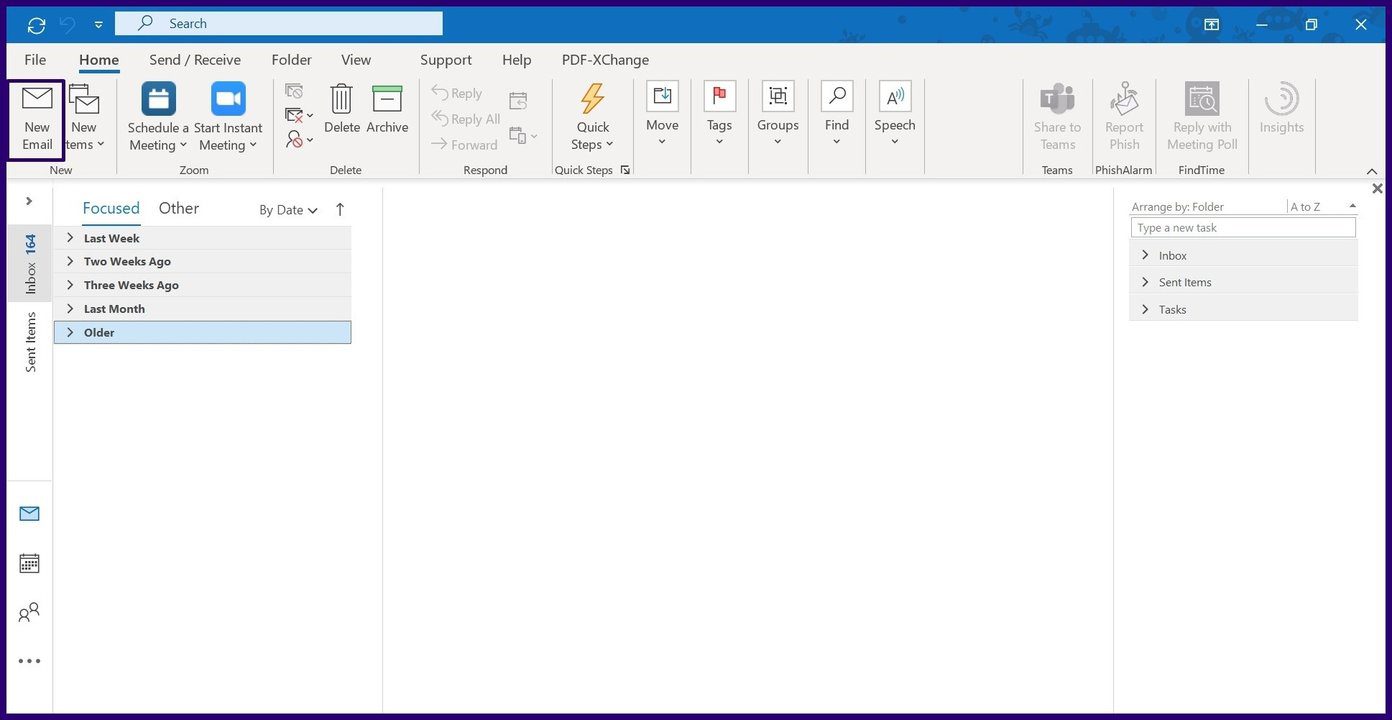 Создайте шаблон электронной почты в Microsoft Outlook, шаг 2