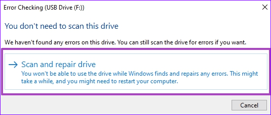 Исправить Windows не удалось завершить формат 03