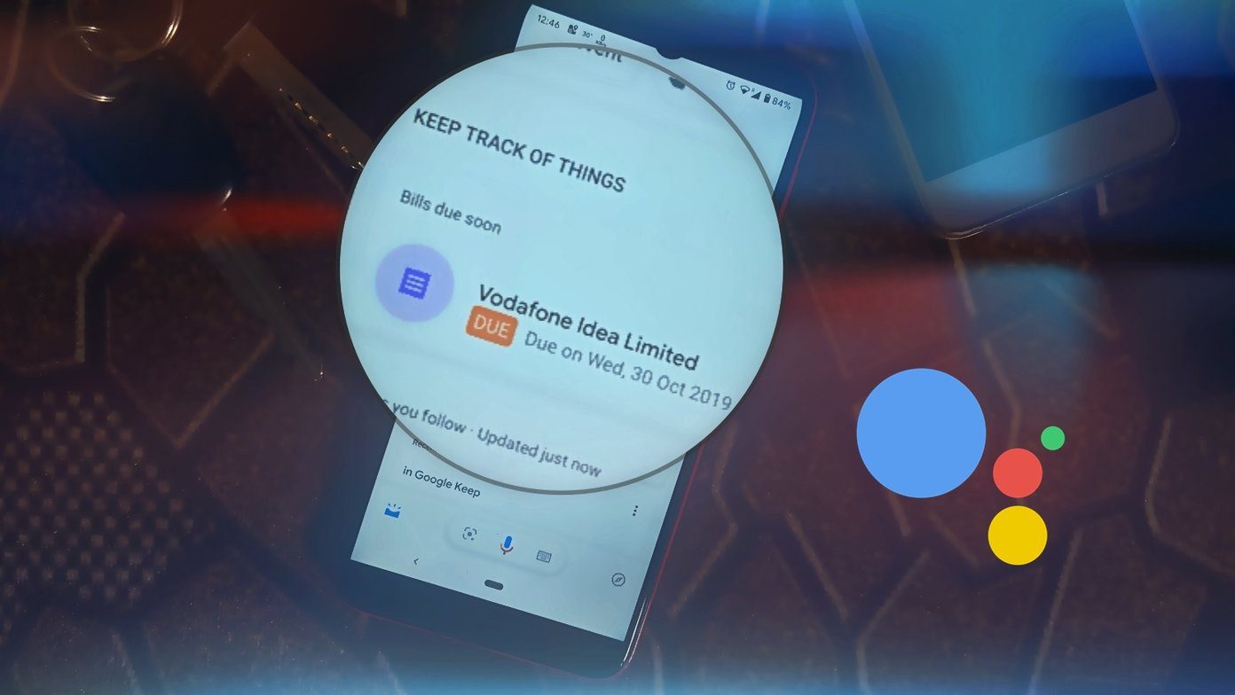 Отключить напоминания Google Assistant о счете Fi2