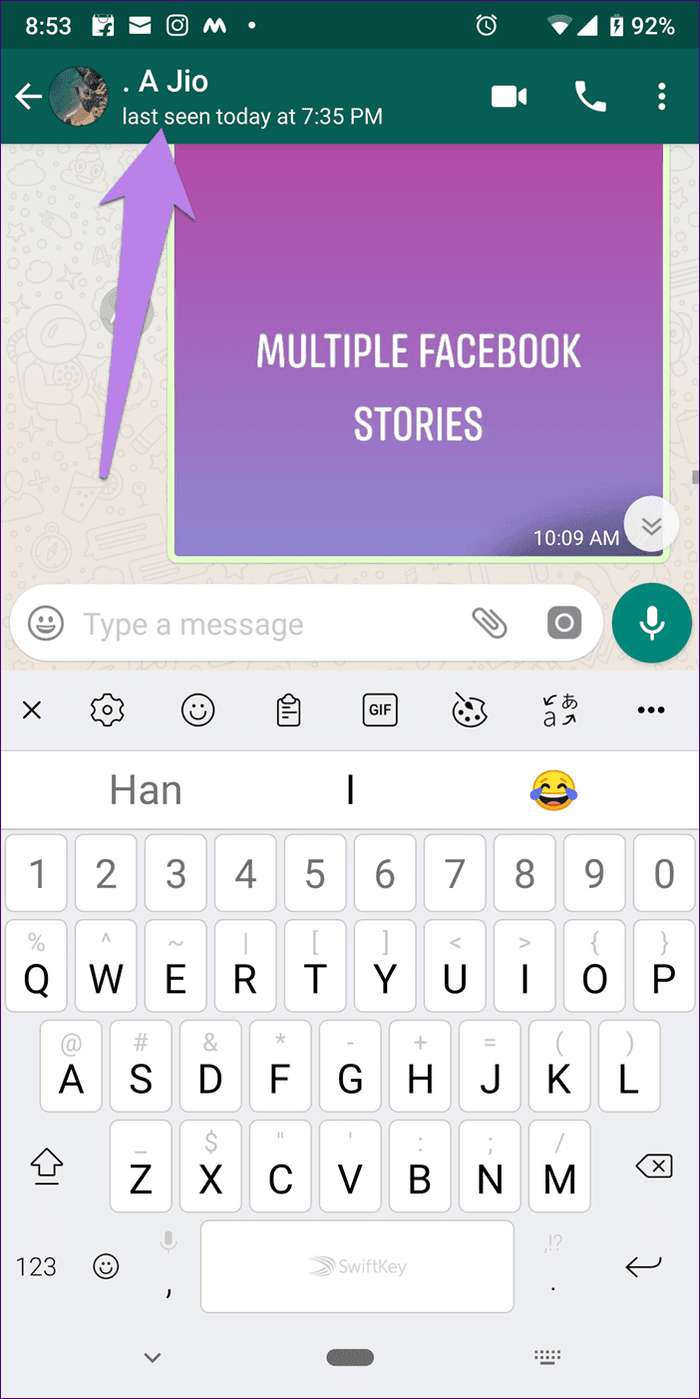 Удалить контакт WhatsApp 3