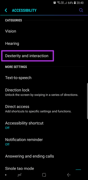 Galaxy Note 9 Советы по режиму работы одной рукой 08