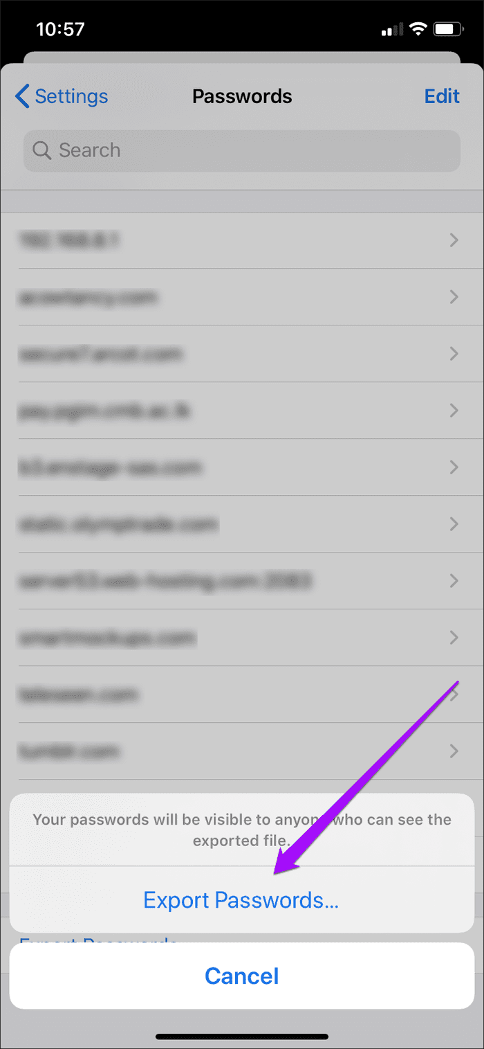 Экспорт паролей Chrome в CSV 17