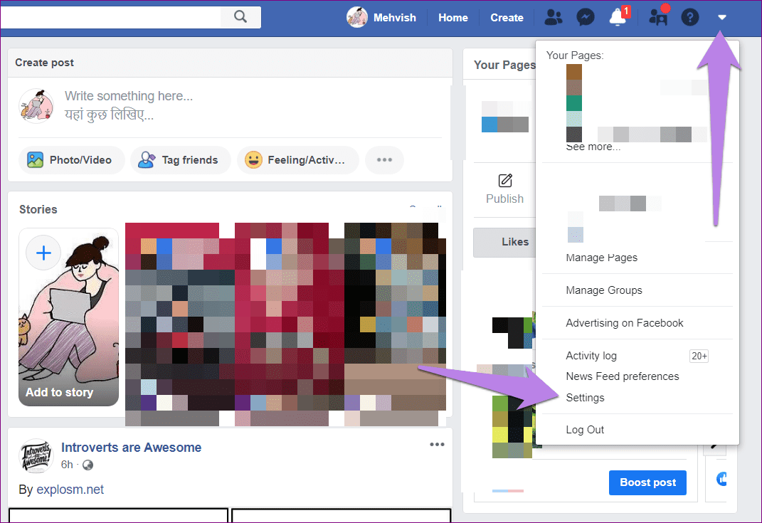 Как найти адрес электронной почты в facebook 14