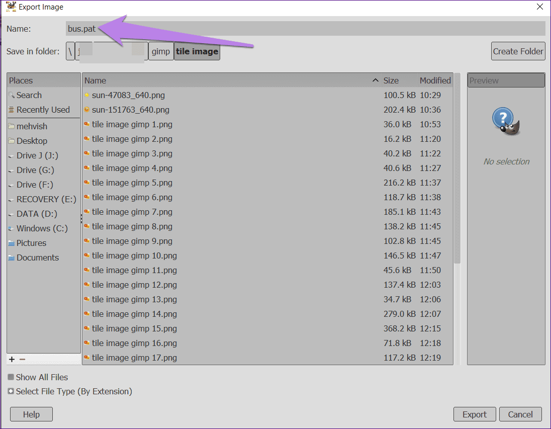 Мозаичное изображение GIMP 27