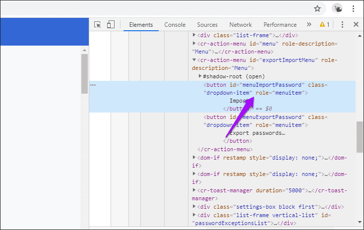 Импорт паролей Chrome 20 CSV