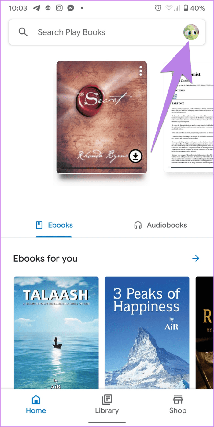 Добавить электронные книги pdf epub в книги google play android iphone компьютер 6