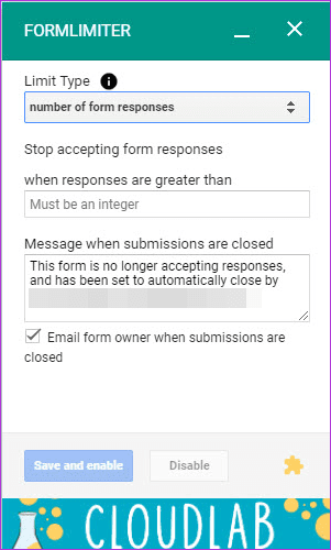 7 Как ограничить количество ответов в Google Forms