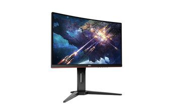 Изогнутый безрамочный игровой монитор AOC (C24G1)