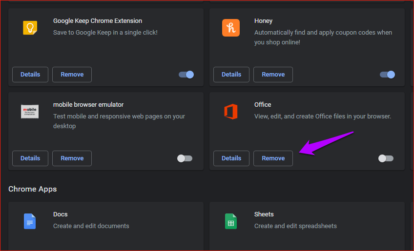 Удалить расширения Chrome навсегда 4