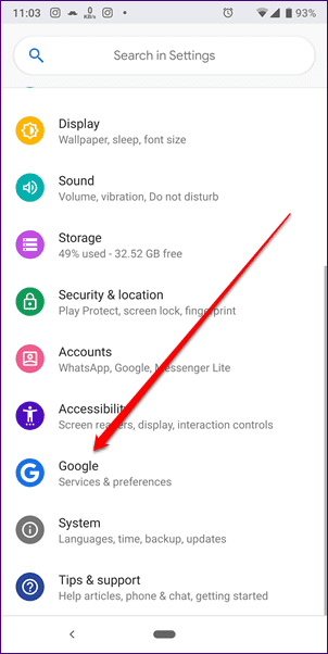 Изменить язык ленты Google 16