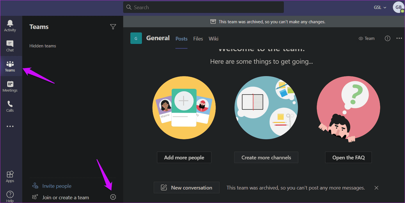 Архив Удалить и восстановить учетную запись Microsoft Teams 12