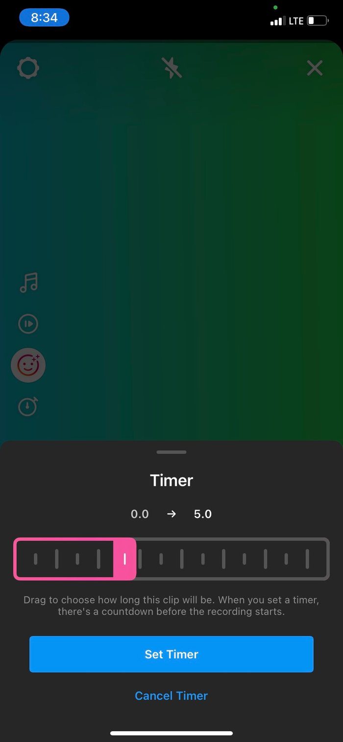 Добавить таймер
