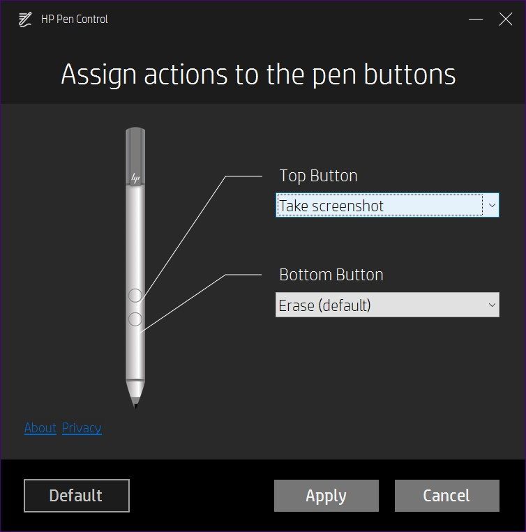 Скриншот планшета Hp X360 12