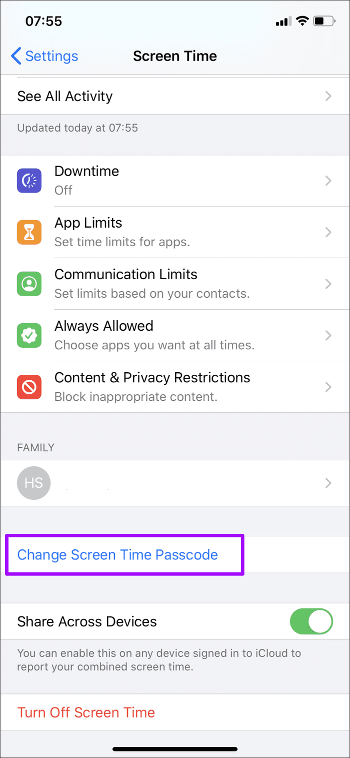 Удалить код сброса времени Screem Iphone Ipad Mac 2
