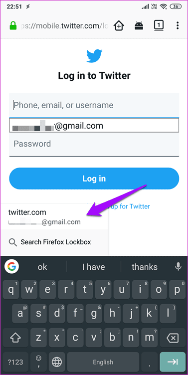 Блокировка Firefox против диспетчера паролей Chrome 22