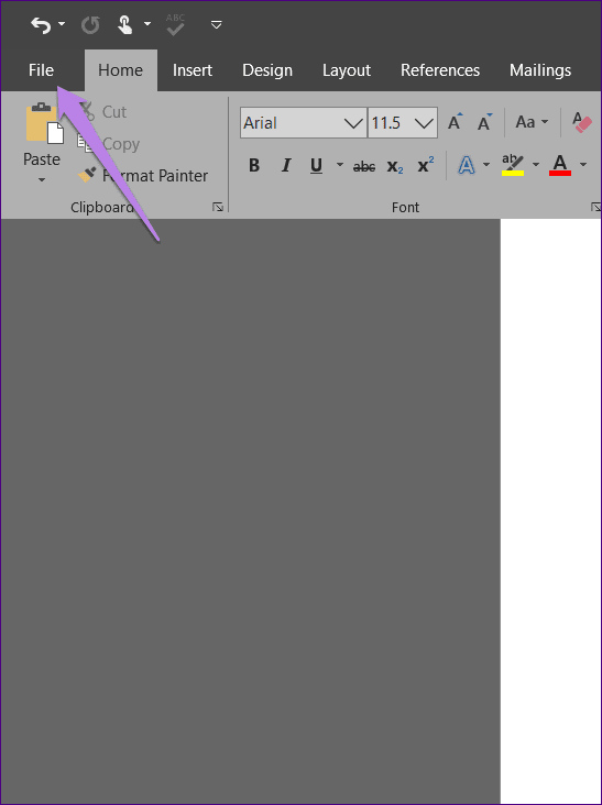 Отключить темный режим в Microsoft Office Word Excel Powerpoint 5