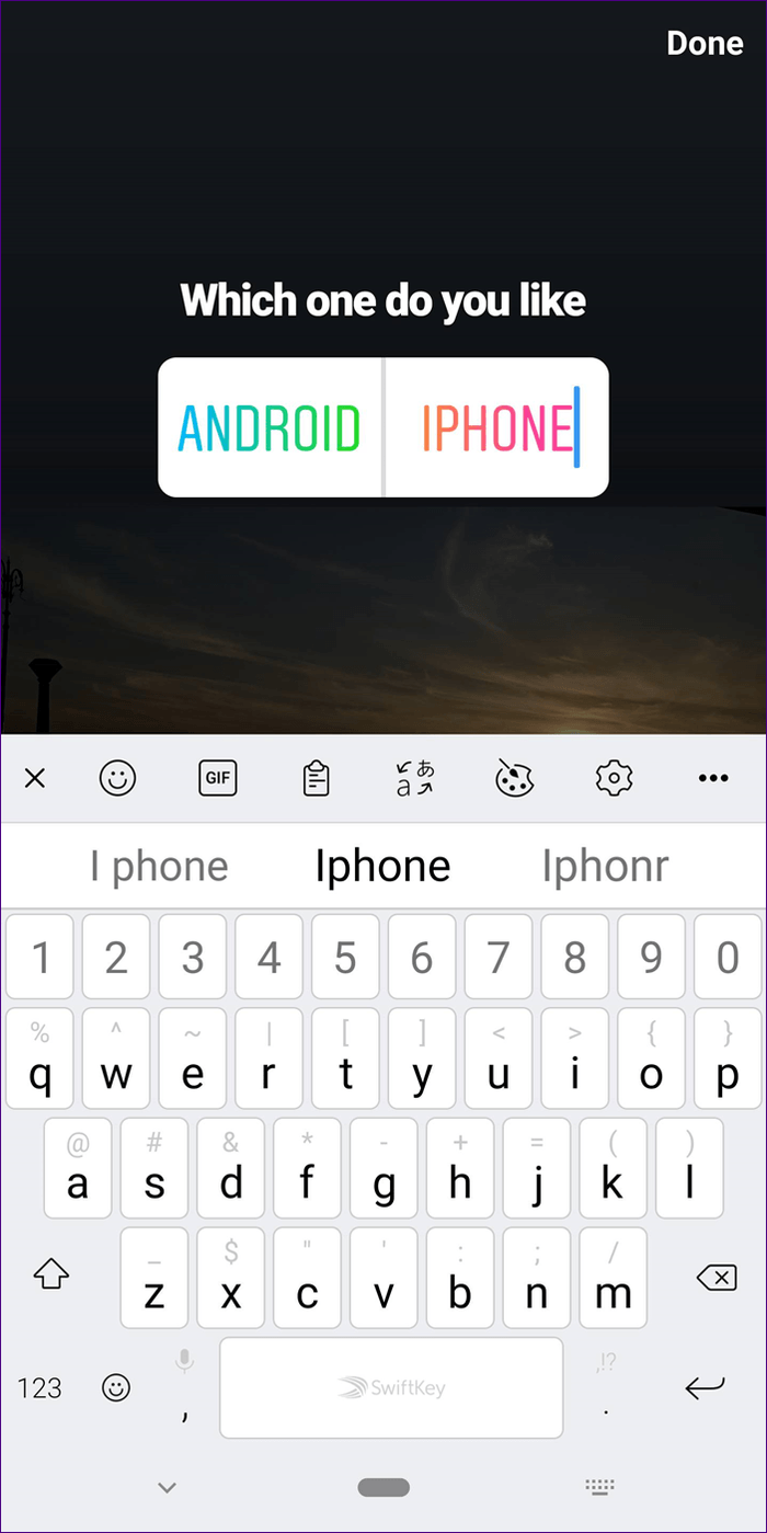 Стикер викторины в Instagram 8