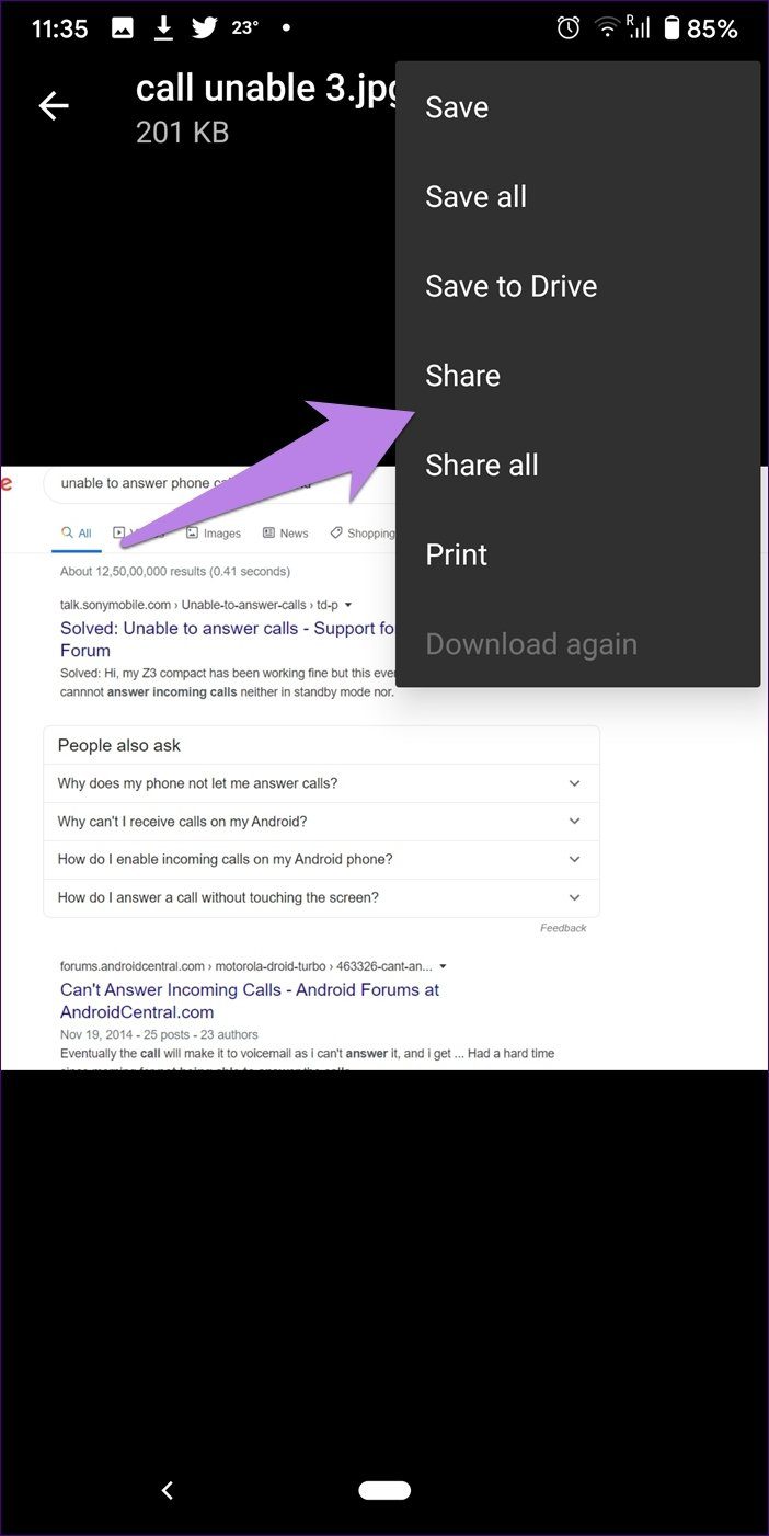 Переместить фотографии из электронной почты в Google Фото 9