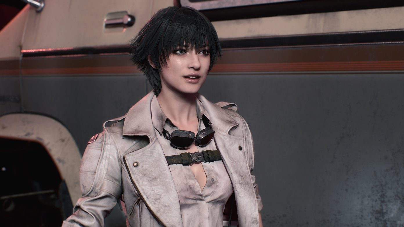 Devil May Cry 5 Обои 4K Леди