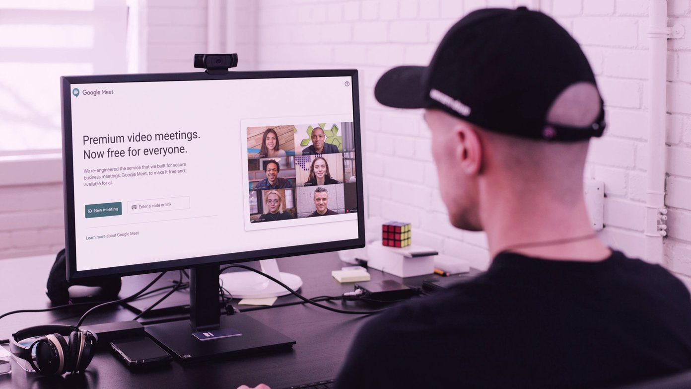 Камера Google Meet не работает