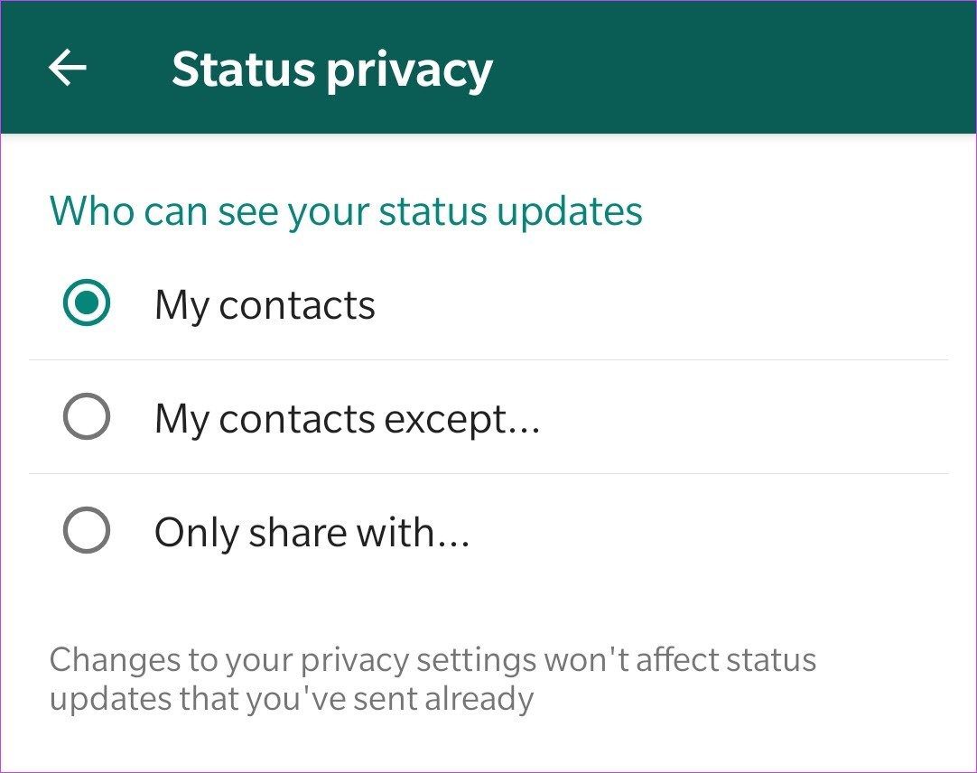 Могу ли я увидеть, кто просматривал мою историю WhatsApp и статус 1