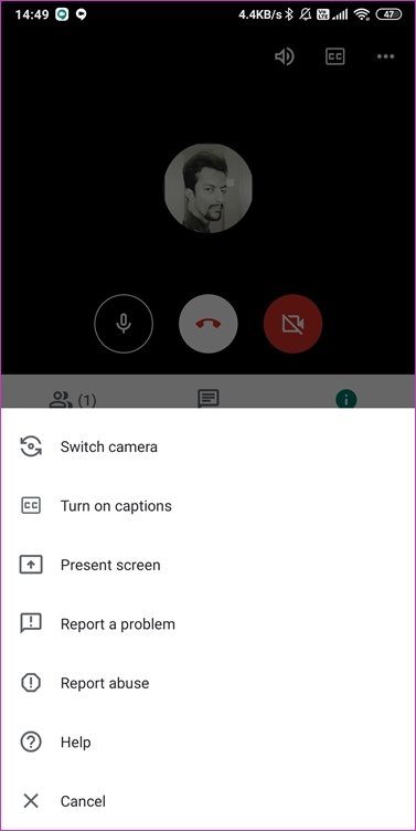 Сравнение комнат Facebook Messenger и Google Meet 11