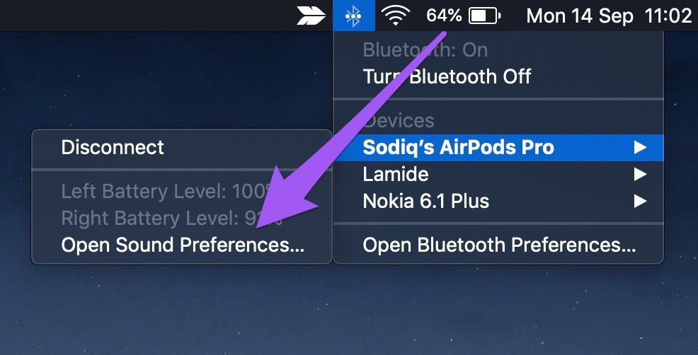 Исправить подключение Airpods, но нет звука Android 06