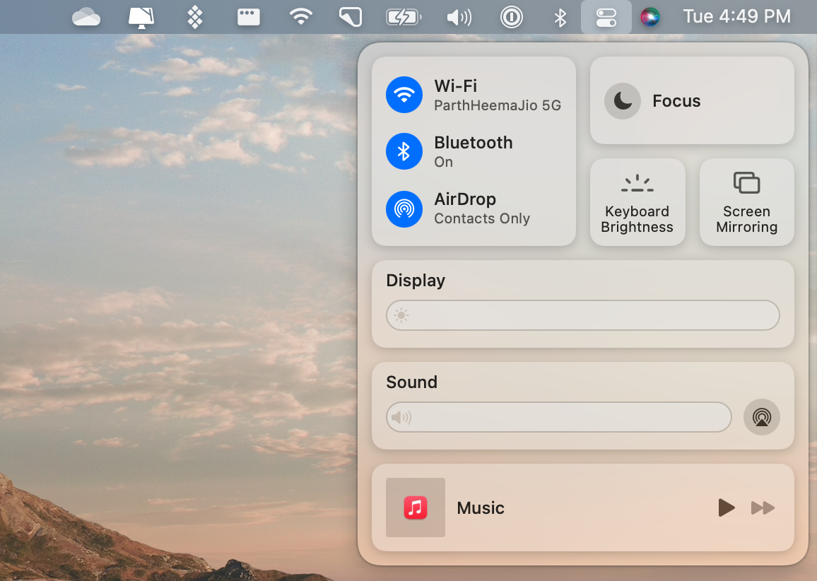 Подключить Wi-Fi на Mac