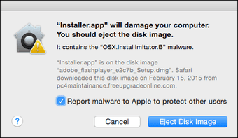 Пример Macmalware