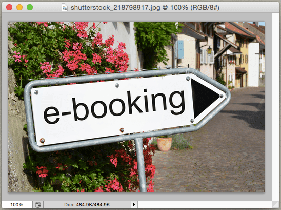 Линейка инструментов Photoshop Ruler