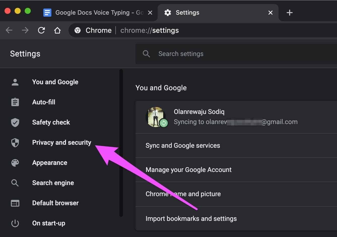 Исправлена ​​ошибка, из-за которой не работал голосовой набор в Google Docs 05