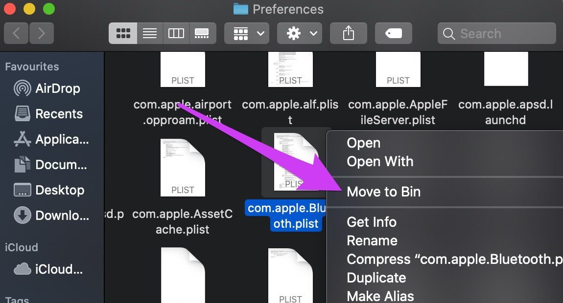 Исправить отключенные AirPods Mac 13