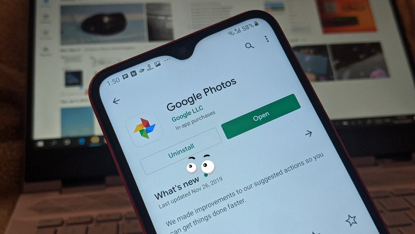Удалить Google Фото Fi