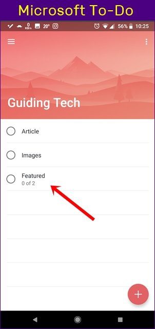 Задачи Google против Microsoft Todo 11