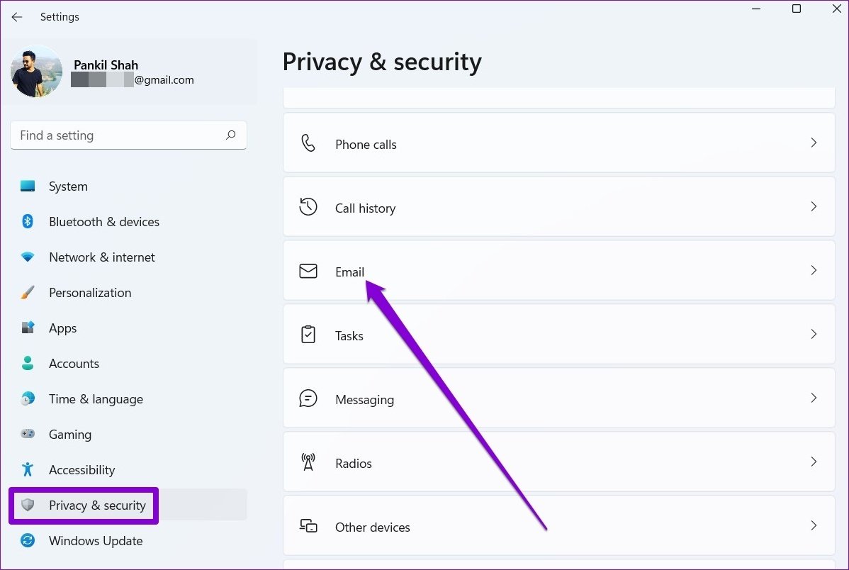 Настройки конфиденциальности и безопасности в Windows