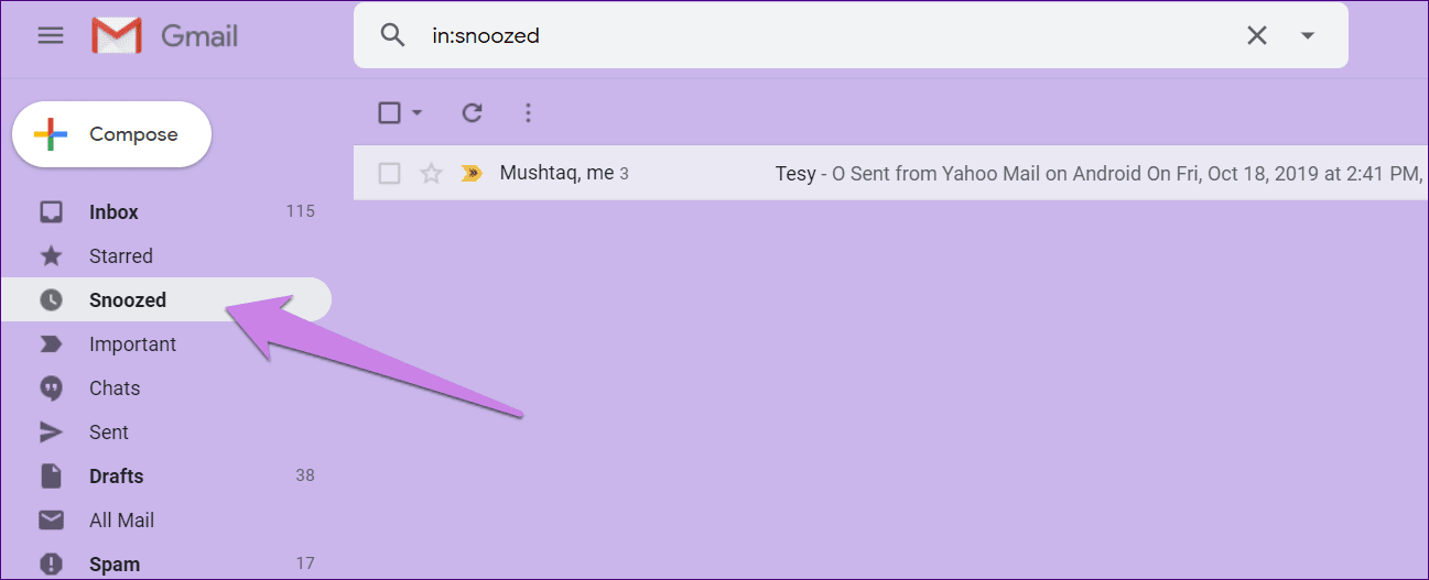 Отложить в Gmail Включить Отключить 10