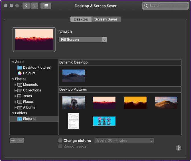 Как настроить экран блокировки Mac Mojave 2