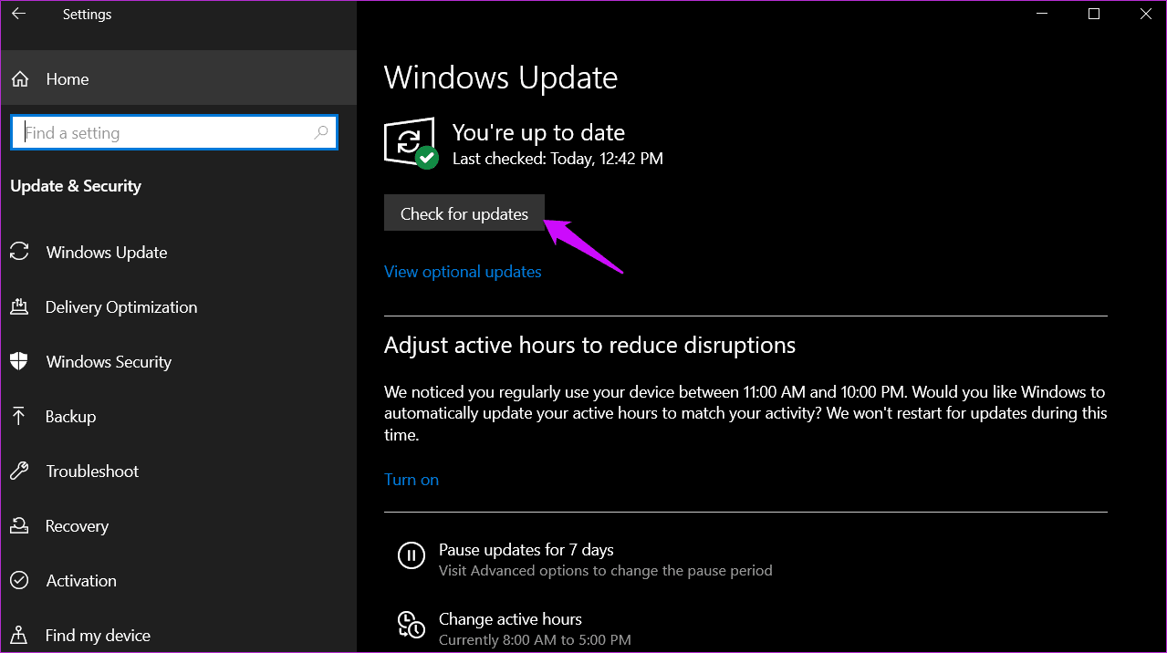 Исправить ошибку синхронизации одного диска в Windows 10 3