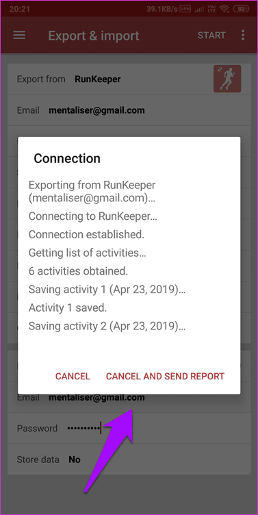 Как перенести прогоны из Runkeeper в Strava 9