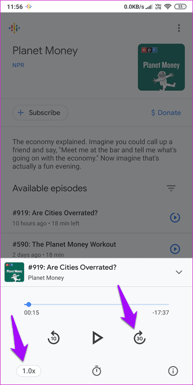 Подкасты Google против Pocket Casts 13