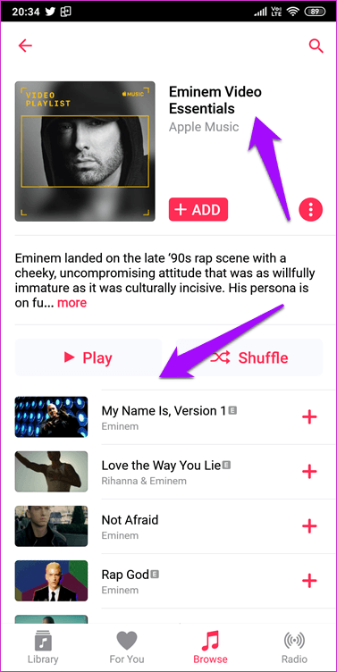 You Tube Music против Apple Music против Spotify 4
