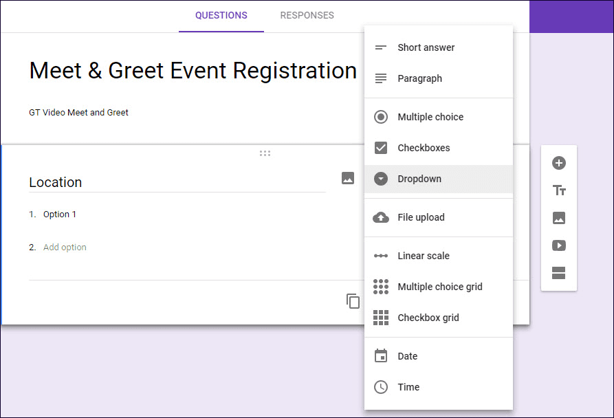 Добавить условную логику в Google Forms 02