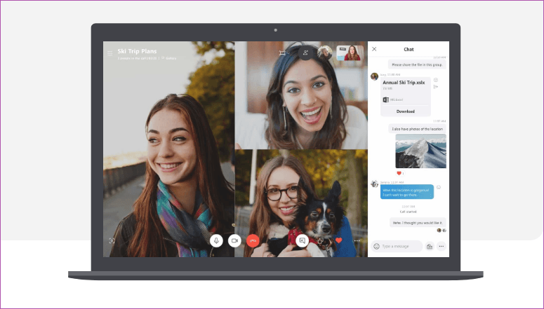 Лучшие приложения для видеозвонков Windows ПК Skype