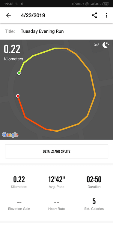 Сравнение Strava и Nike Run Club 19
