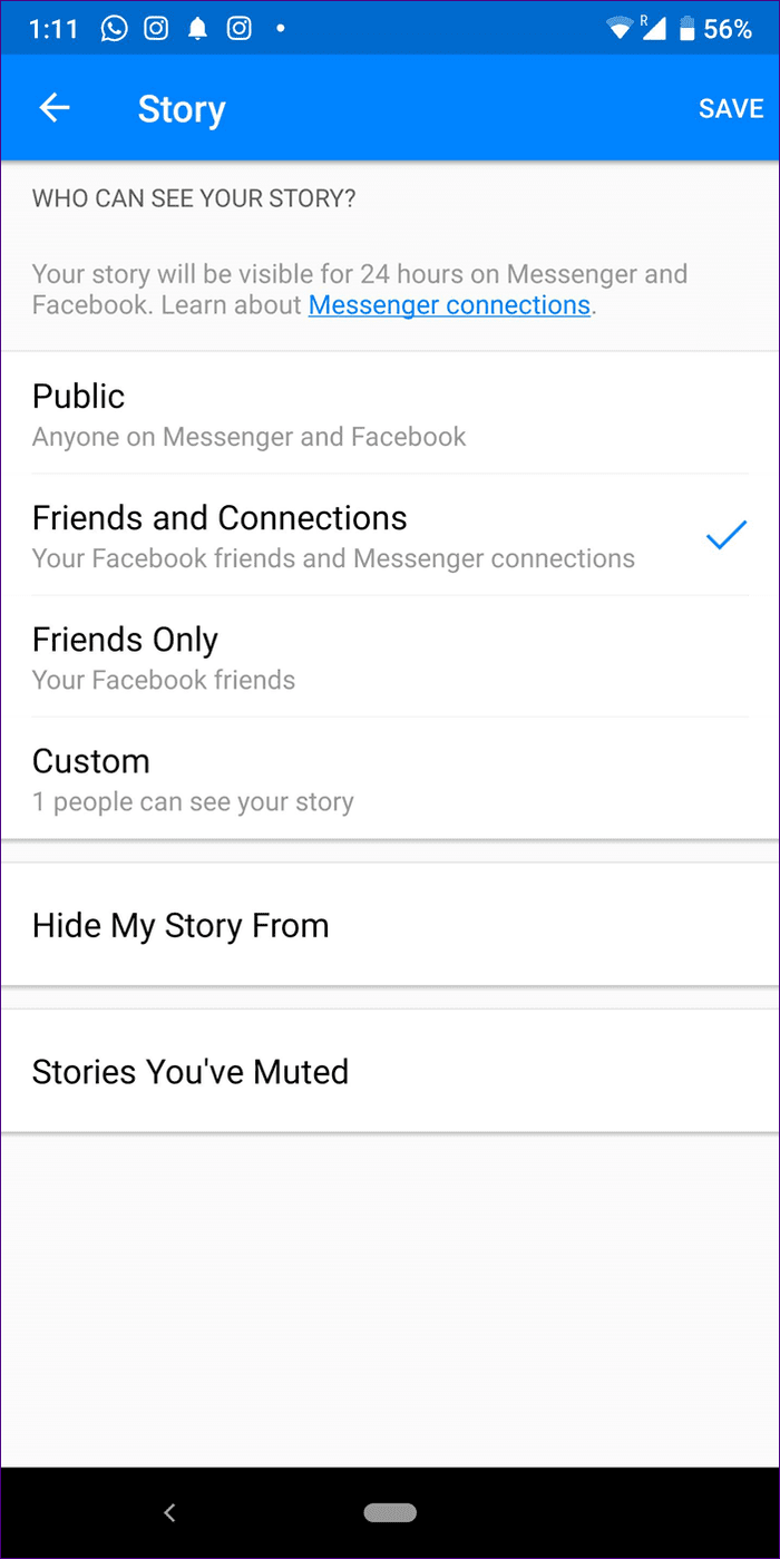 История Facebook против Facebook Messenger 13